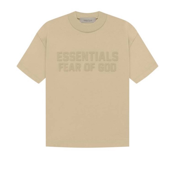 Fear of God essentials kids sand shirt